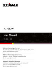 Edimax IC-7112W Manual Del Usario