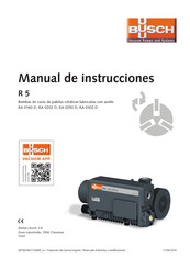 BUSCH R 5 RA 0202 D Manual De Instrucciones