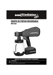 Gladiator PRO HVR 842 Manual De Instrucciones Y Garantía