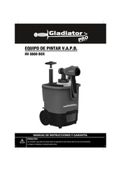 Gladiator PRO HV 8800 BOX Manual De Instrucciones Y Garantía