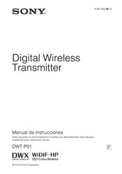 Sony DWT-P01 Manual De Instrucciones