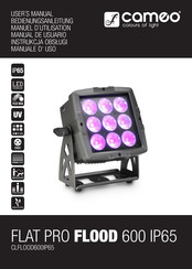 Cameo CLFLOOD600IP65 Manual De Usuario