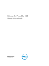 Dell PowerEdge R420 Manual Del Propietário