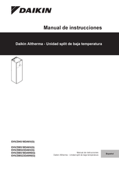Daikin Altherma EHVZ08S18DA9WG Manual De Instrucciones
