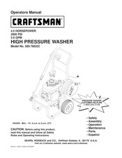 Craftsman 580.768322 Manual Del Operador