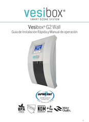 Vesibox G2 Wall Guia De Instalacion Rapida Y Manual De Operacion