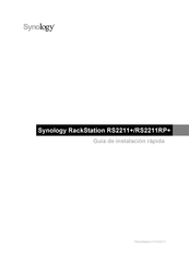 Synology RackStation RS2211+/RS2211RP+ Guía De Instalación Rápida