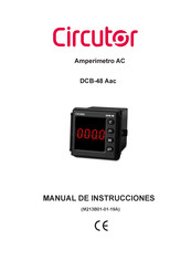 Circutor DCB-48 Aac Manual De Instrucciones