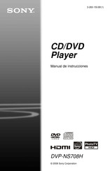 Sony DVP-NS708H Manual De Instrucciones