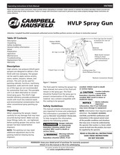 Campbell Hausfeld HV7000 Instrucciones De Funcionamiento Y Manual De Piezas