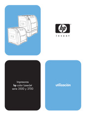 HP Color LaserJet 3700dn Guia Del Usuario