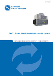 BAC FXVT 288 Serie Instrucciones De Mantenimiento Y Funcionamiento