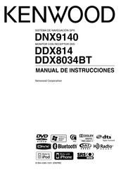 Kenwood DDX8034BT Manual De Instrucciones