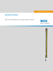 SICK deTem2 Core Ex II 3GD Instrucciones De Uso