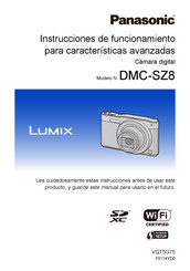 Panasonic Lumix DMC-SZ8 Instrucciones De Funcionamiento