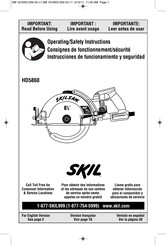 Skil HD5860 Instrucciones De Funcionamiento