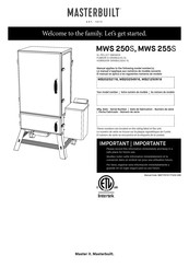 Masterbuilt MWS 250S Manual De Instrucciones