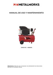 Metalworks ORION 50 Manual De Uso Y Mantenimiento