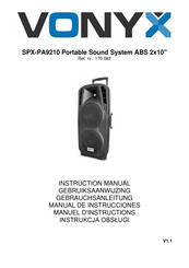 Vonyx SPX-PA9210 Manual De Instrucciones