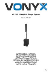 Vonyx VX1200 Manual De Instrucciones