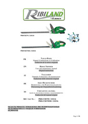 Ribimex Ribiland PRBAT20/THSB Manual De Instrucciones