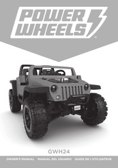 Power Wheels GWH24 Manual Del Usuario