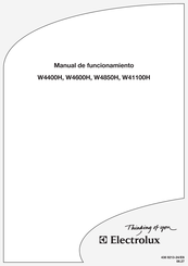Electrolux W4400H Manual De Funcionamiento