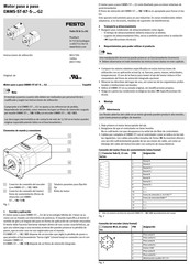 Festo EMMS-ST-87-S-G2 Serie Instrucciones De Utilizacion