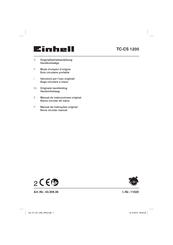 EINHELL TC-CS 1200 Manual De Instrucciones