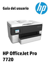 HP OfficeJet Pro 7720 Guia Del Usuario