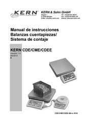 KERN CDE 150K5L Manual De Instrucciones