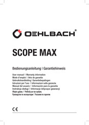 Oehlbach Scope Max Manual Del Usuario