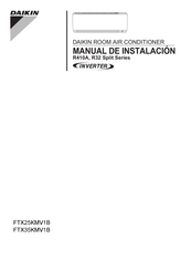 Daikin FTX25KMV1B Manual De Instalación
