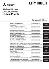 Mitsubishi Electric City Multi PUMY-P-VHM Serie Manual De Instalación