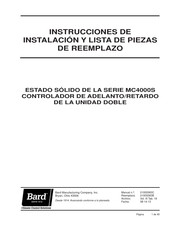 Bard MC4000S-B Instrucciones De Instalación