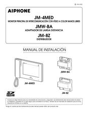 Aiphone JMW-BA Manual De Instalación