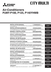 Mitsubishi Electric CITY MULTI PUMY-P YHMB Serie Manual De Instalación