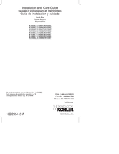 Kohler K-14563 Guía De Instalación Y Cuidado