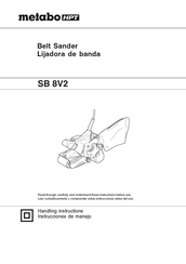 Metabo HPT SB 8V2 Instrucciones De Manejo