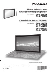 Panasonic TH-50PH10ES Manual De Instrucciones