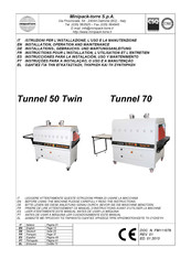 Minipack-Torre Tunnel 70 Manual De Instrucciones Para La Instalación, El Uso Y El Mantenimiento