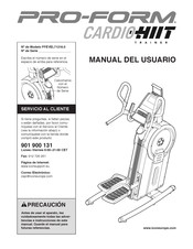 Pro-Form PFEVEL71216.0 Manual Del Usuario