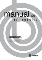 BALAY 3HB458XC Instrucciones De Uso