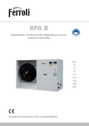 Ferroli RPA B 18 Manual De Instalación, Uso Y Mantenimiento