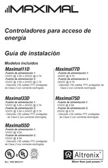 Altronix Maximal77D Guia De Instalacion