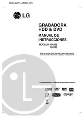 LG RH265 Manual De Instrucciones