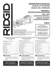 RIDGID MEGAMax R86401 Manual Del Operador