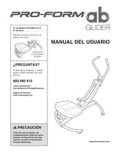 Pro-Form ab Glider Manual Del Usuario