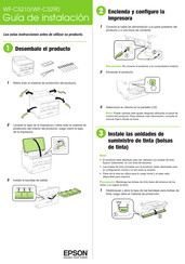 Epson WF-C5290 Series Guia De Instalacion