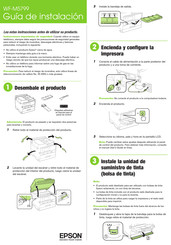 Epson WF-M5799 Serie Guia De Instalacion